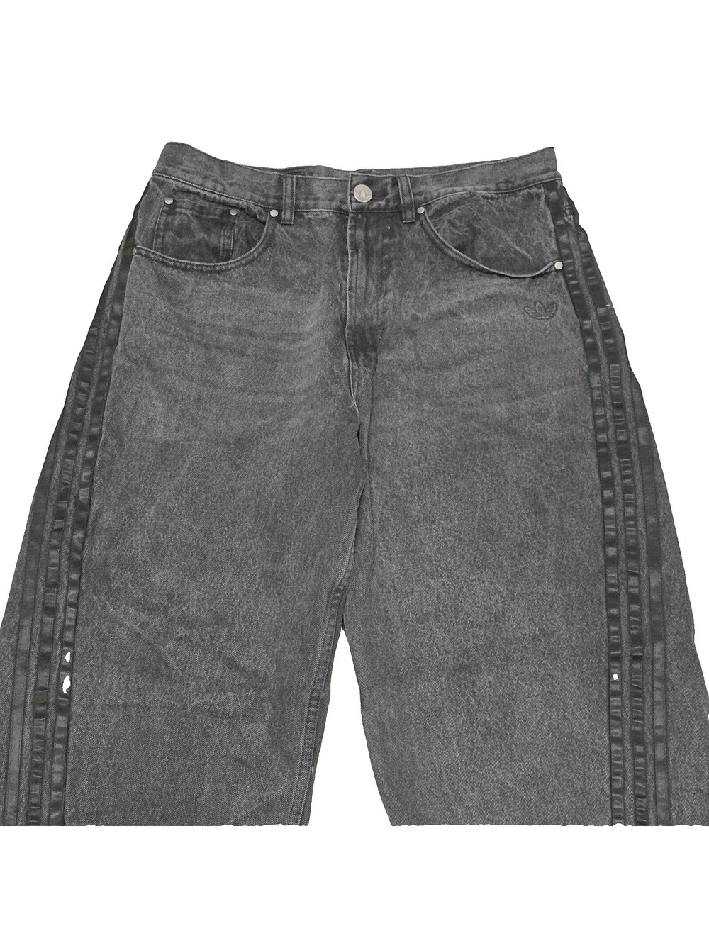 Adidas Adilenium Season 3 Loose Fit Denim Pants Jeans 31 x 31 Black Washed 3 str